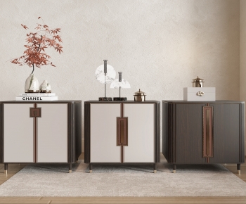New Chinese Style Bedside Cupboard-ID:248119852