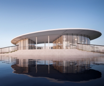 Modern Public Building-ID:737135899