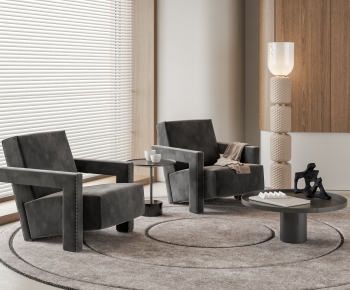 Modern Single Sofa-ID:626368056