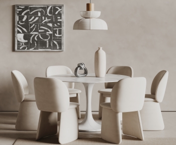 Modern Dining Table And Chairs-ID:385730371