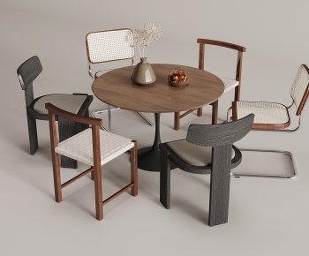 Modern Dining Table And Chairs-ID:283348082