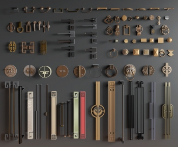 New Chinese Style Door Handle-ID:111130955