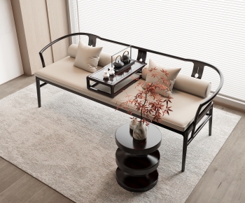 New Chinese Style A Sofa For Two-ID:722486023
