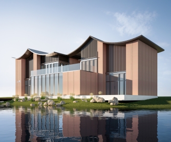 Modern Public Building-ID:203475958