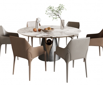 Modern Dining Table And Chairs-ID:178409108