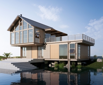 Modern Appearance Of Commercial Building-ID:128281177