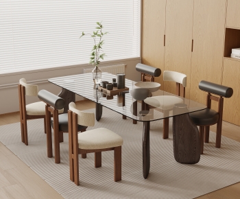 Modern Dining Table And Chairs-ID:231405977
