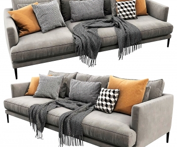 Modern Three-seat Sofa-ID:881318099