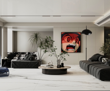 Modern A Living Room-ID:117660051