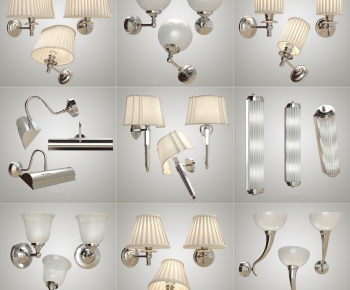 Simple European Style Wall Lamp-ID:651409636