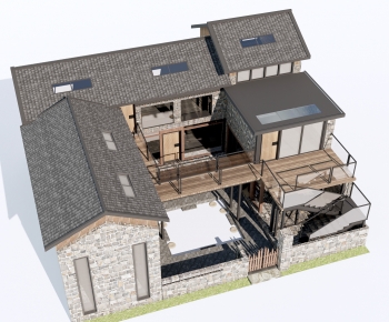 New Chinese Style Appearance Of Commercial Building-ID:818298105