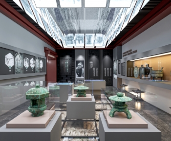 Modern Exhibition Hall-ID:787333976