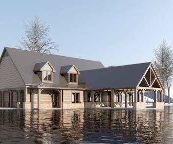 New Chinese Style Appearance Of Commercial Building-ID:462419035