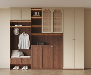 French Style Shoe Cabinet-ID:958647017