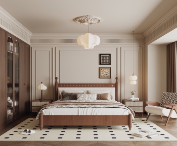 French Style Bedroom-ID:340958128