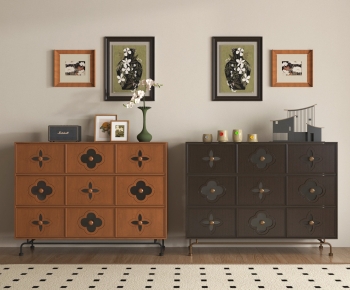 French Style Side Cabinet-ID:503042949