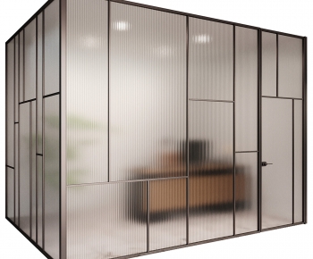 Modern Glass Screen Partition-ID:158487087