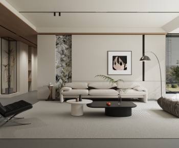 Modern A Living Room-ID:332699068