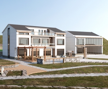 New Chinese Style Appearance Of Commercial Building-ID:416584978