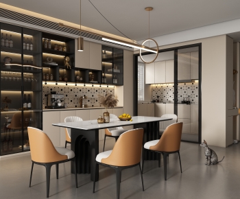 Modern Dining Room-ID:401647098