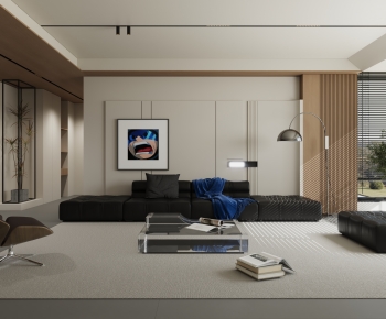 Modern A Living Room-ID:621114023