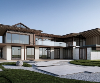 New Chinese Style Appearance Of Commercial Building-ID:905525928