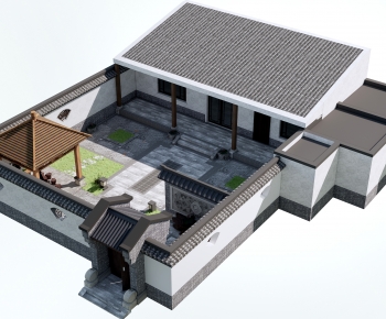 Chinese Style Residential Building-ID:351382971