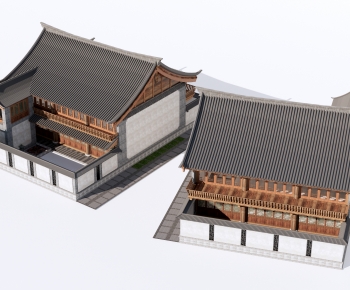 New Chinese Style Appearance Of Commercial Building-ID:172841078