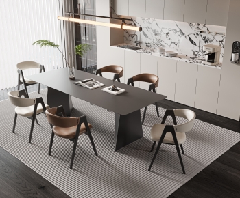 Modern Dining Table And Chairs-ID:174026014