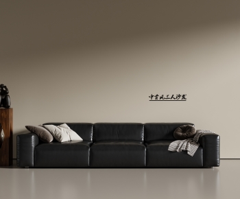 Modern Three-seat Sofa-ID:420799384