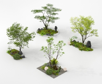 Modern Plant Landscaping-ID:498063097