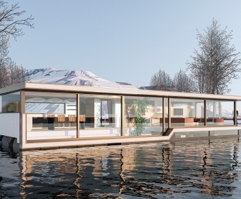 Modern Appearance Of Commercial Building-ID:630995046