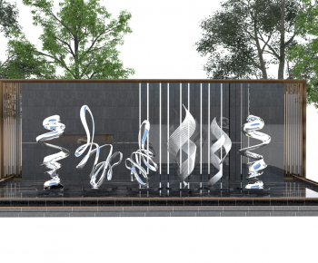 Modern Sculpture Sketch-ID:329454908