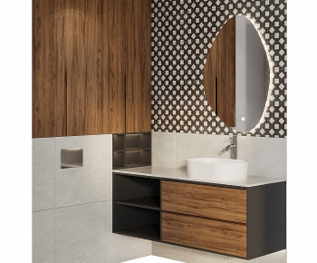 Modern Bathroom Cabinet-ID:626817941