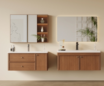 Modern Bathroom Cabinet-ID:255456922