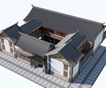 Chinese Style Residential Building-ID:804081078