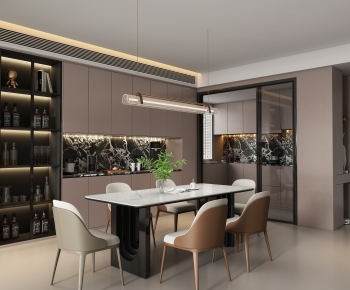 Modern Dining Room-ID:887407066