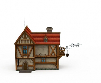 European Style Cartoon House-ID:291609885