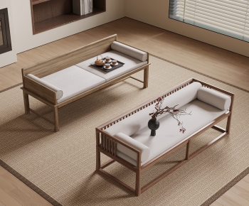 New Chinese Style Arhat Bed-ID:907773024