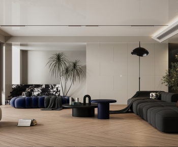 Modern A Living Room-ID:392437938