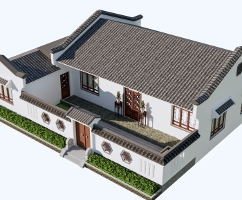 Chinese Style Residential Building-ID:804995061