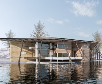 Modern Architecture Of Artistic Style-ID:262010103