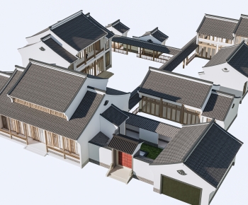 Chinese Style Residential Building-ID:842638025