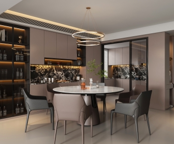 Modern Dining Room-ID:696836955