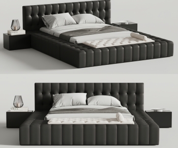 Modern Double Bed-ID:271039045