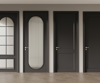 French Style Single Door-ID:104239049