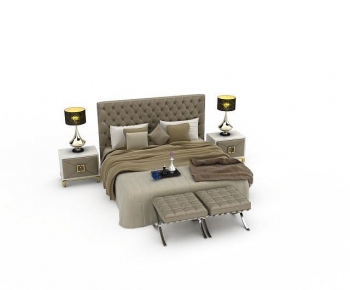 European Style Double Bed-ID:582242015