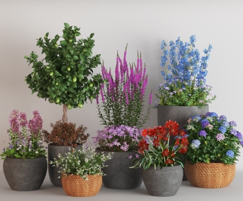 Modern Ground Green Plant Potted Plants-ID:353656051