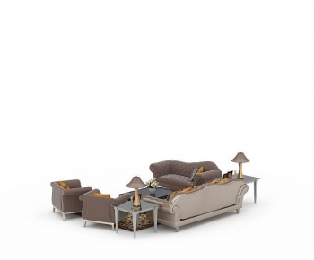 European Style Sofa Combination-ID:535897029