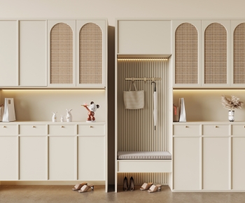 French Style Shoe Cabinet-ID:872556923